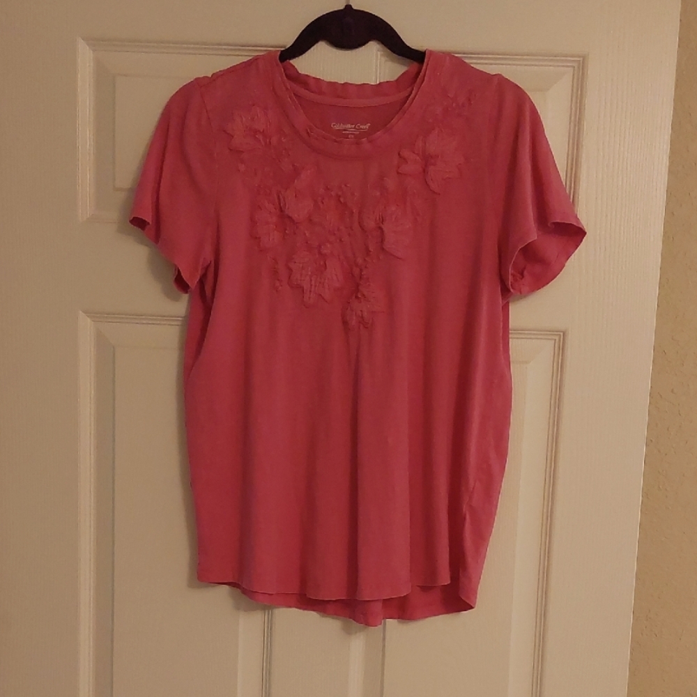 Coldwater Creek Vibrant Pink Blouse